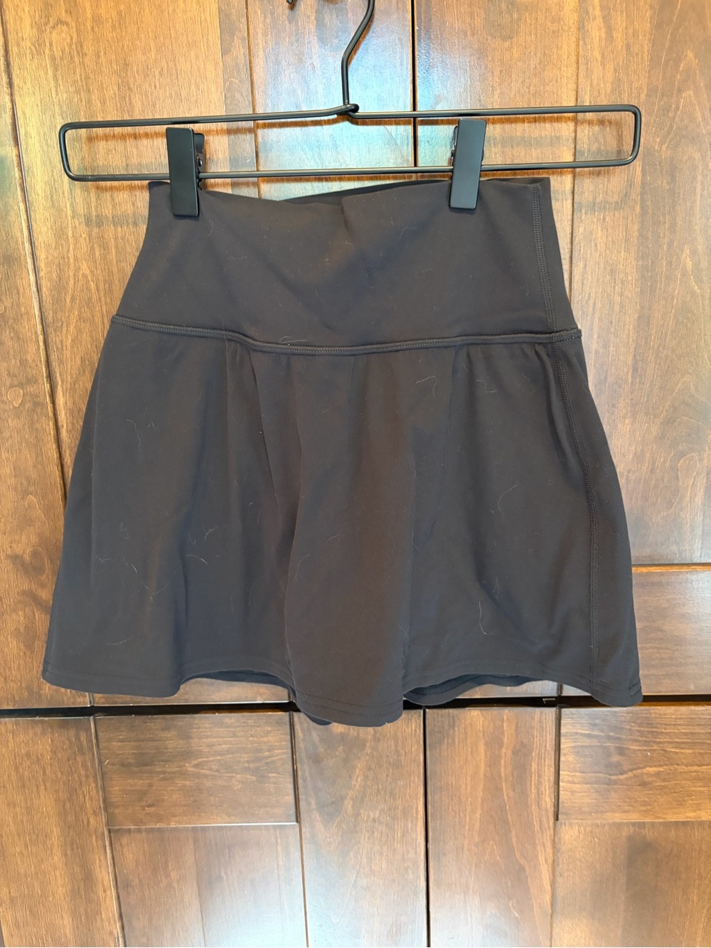 lululemon athletica Black Mini Skirt